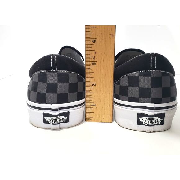 Vans Classic Slip On Checkerboard Black/Pewter Mens 9.5 - Picture 7 of 15
